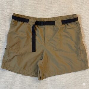 Columbia XL Sandy River Cargo Hiking Shorts Tan 6"